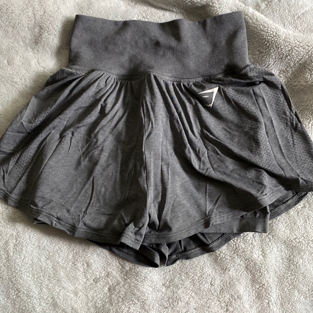 Vital seamless 1 in 2 shorts from gymshark